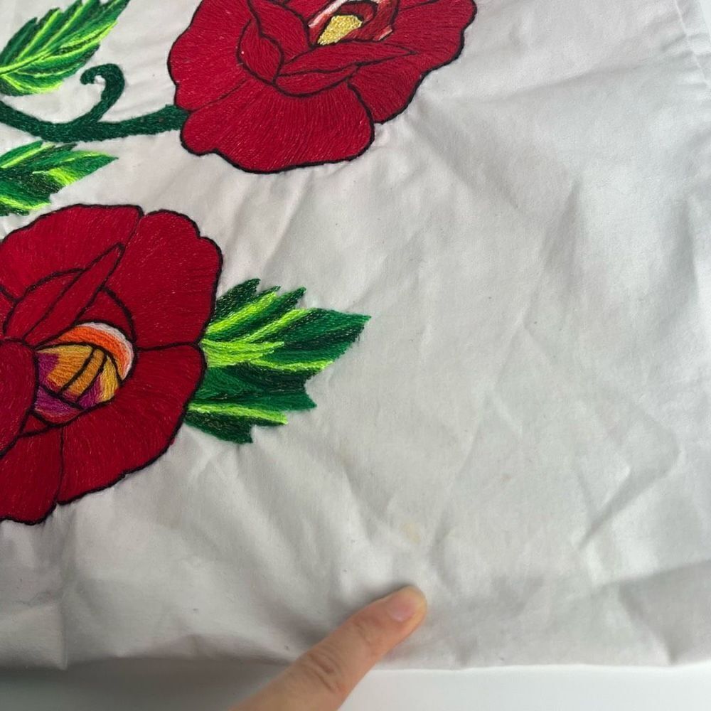Hand Sewn Pillow Cover size 16x26in - Picture 4 of 9